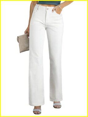 Women's High Waisted Wide Leg Jeans Denim Pants